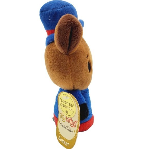 Hallmark Itty Bittys Patriotic Donkey Plush‎ Stuffed Animal Limited Edition Toy - Picture 2 of 5